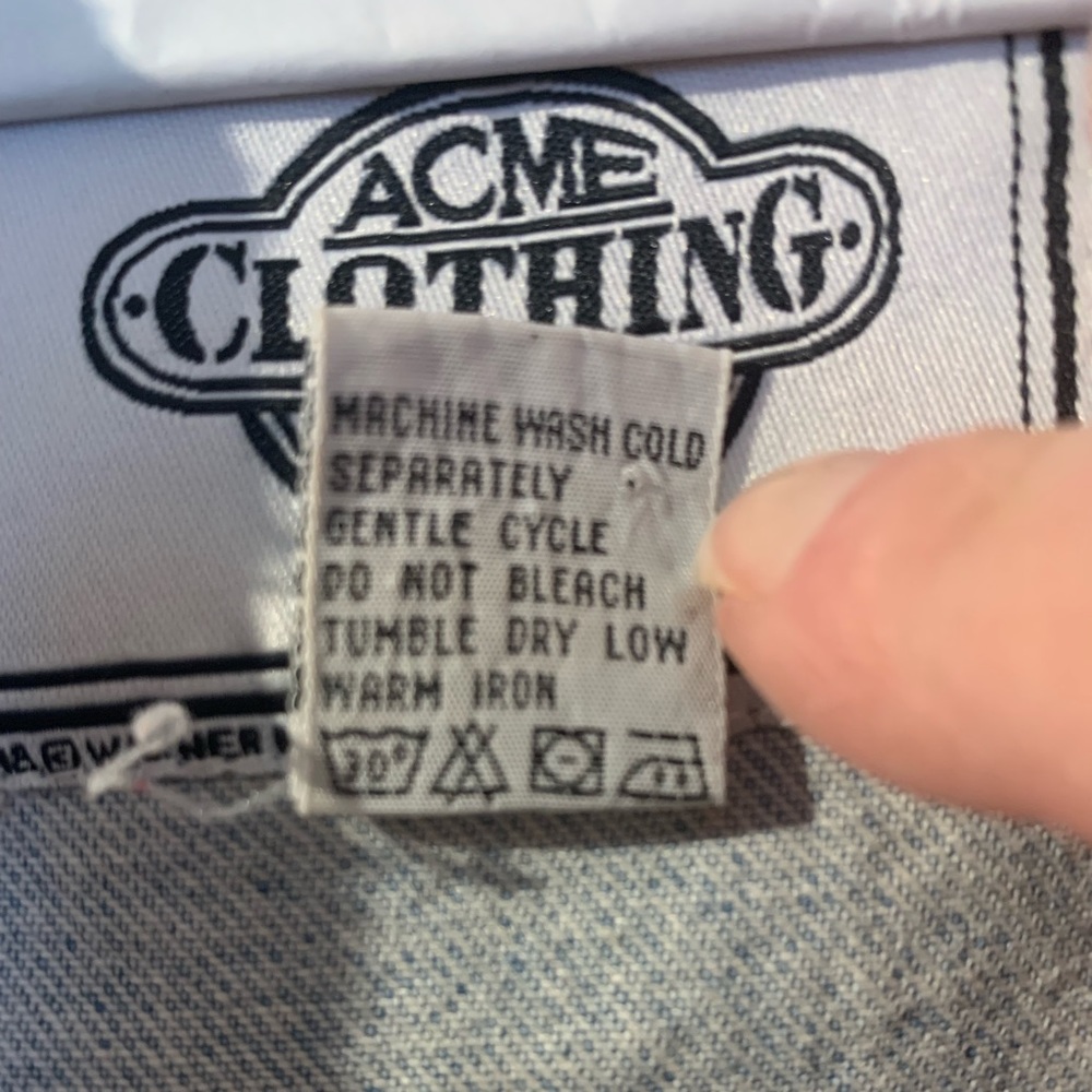 Warner Brothers Vintage Denim Jacket - Picture 4 of 8